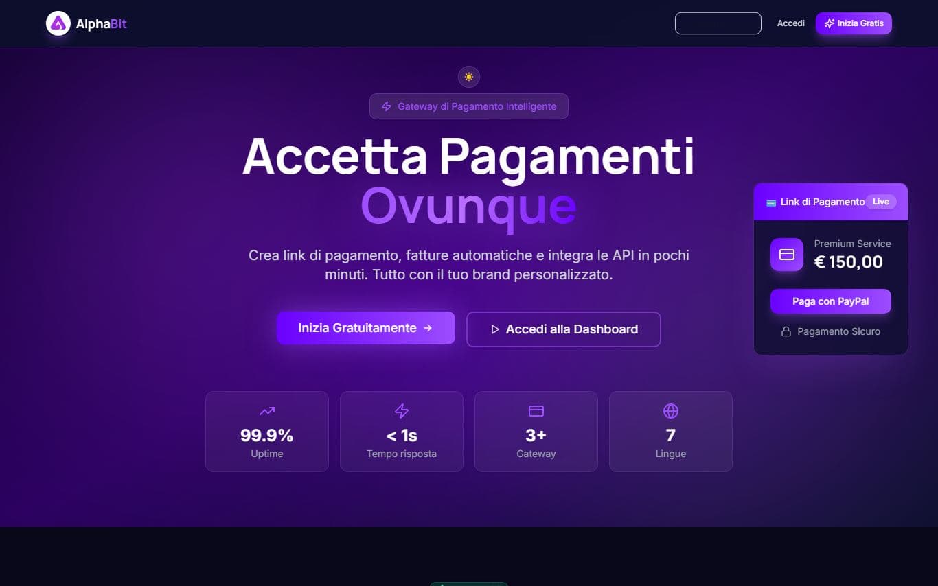 AlphaBitPay — Crypto Payments