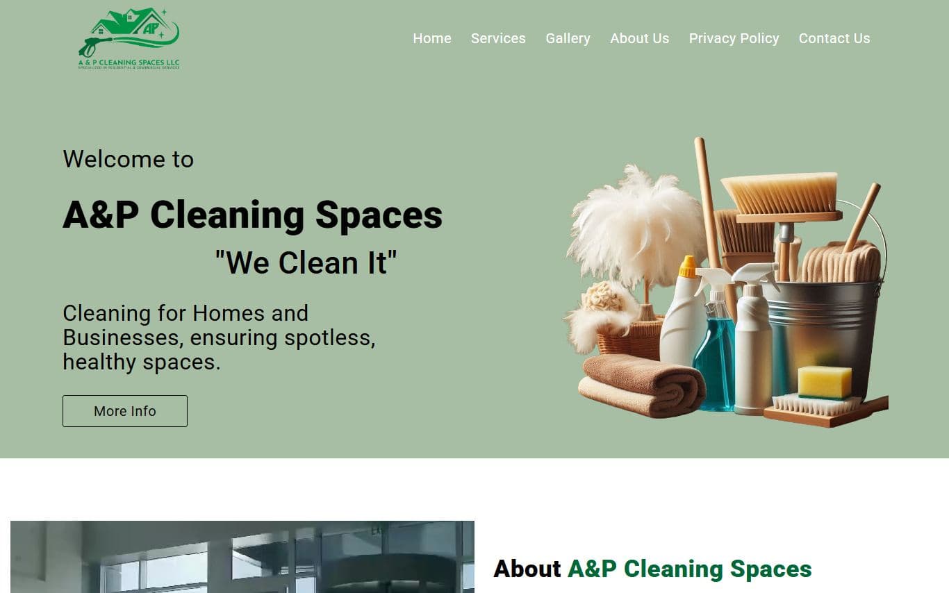 AP Cleaning Spaces — Services