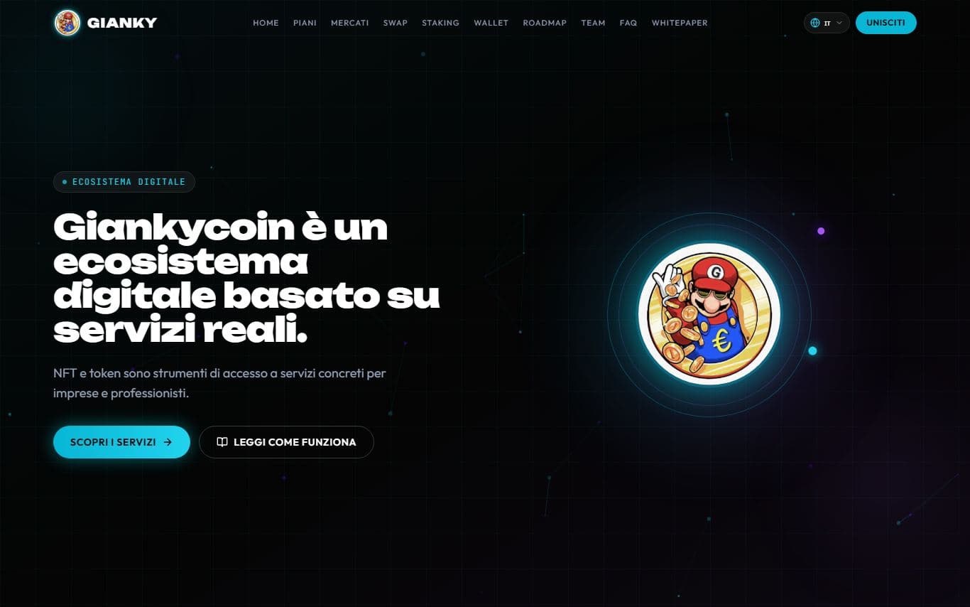 Gianky Coin — Crypto · Web3