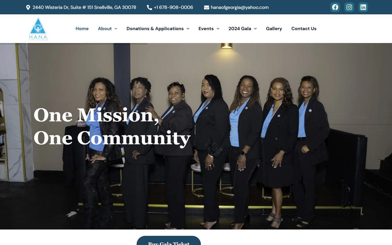 Hana of Georgia — Business Web