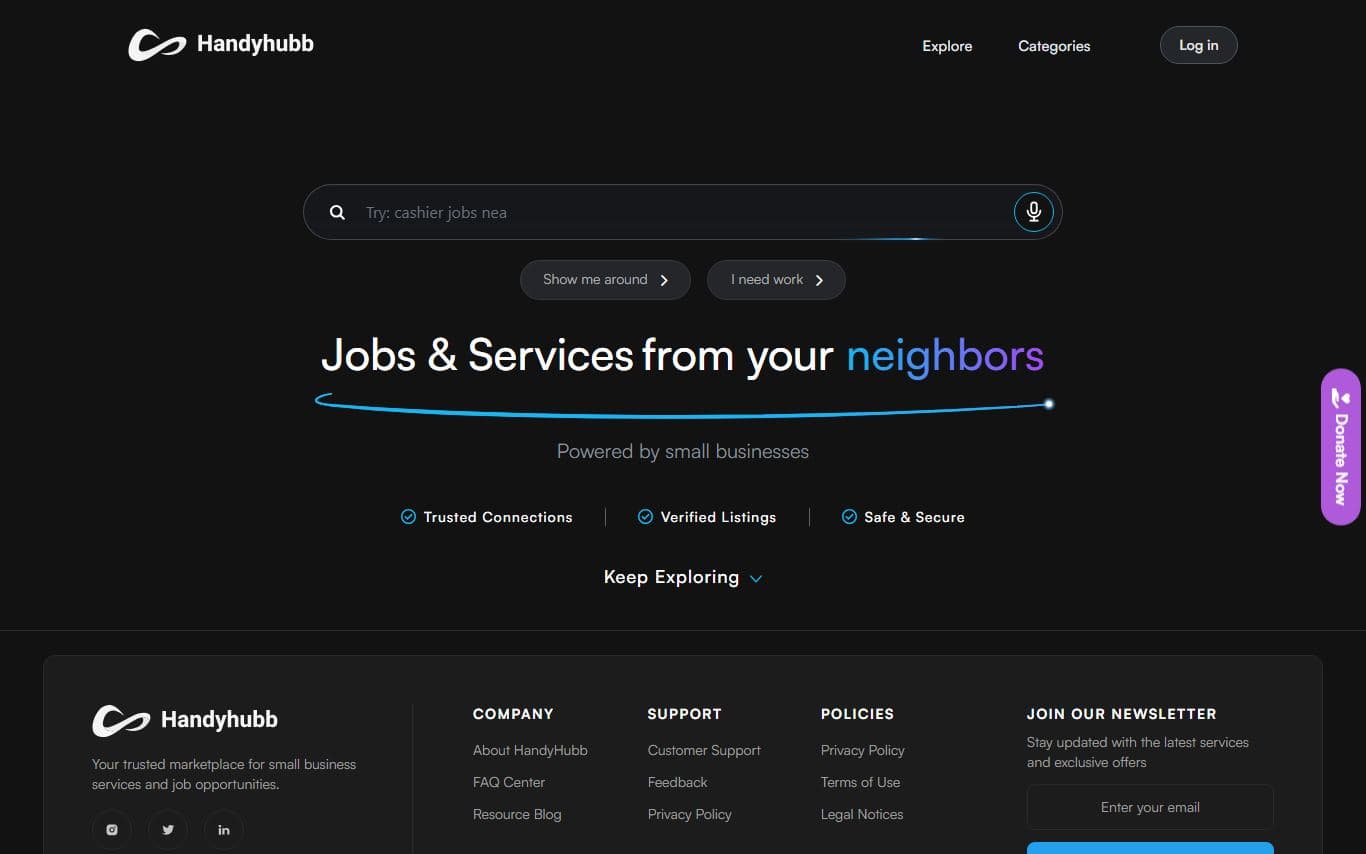 HandyHubb — Marketplace
