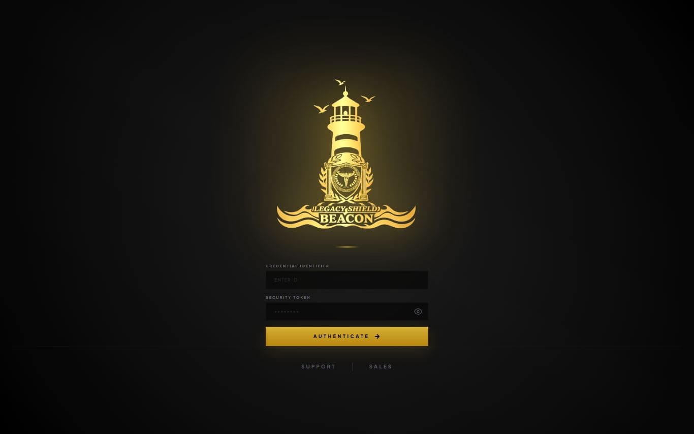 Legacy Shield — Web App