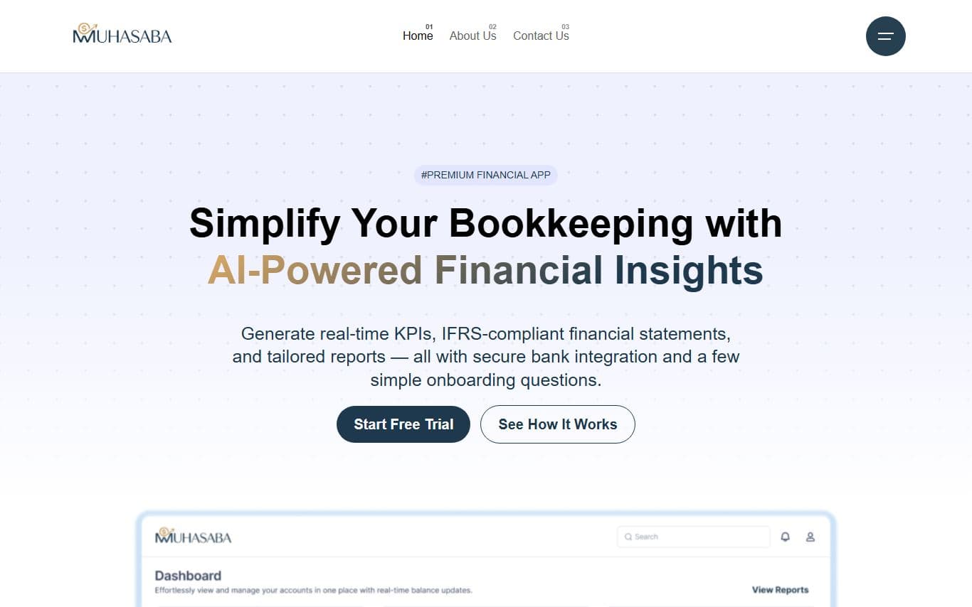 Muhasaba AI — Finance AI